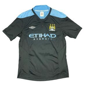 Manchester City 2011 2012 Training Shirt Football Soccer Jersey Umbro Men's M